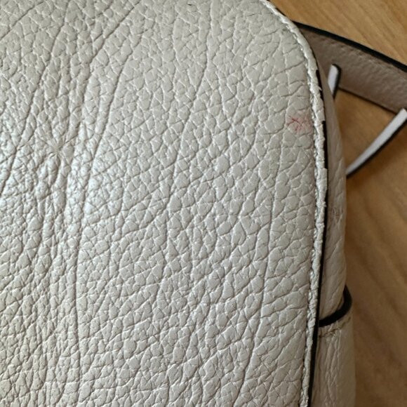 orYANY Trina Misty Rose Pebbled Italian Leather Satchel Handbag - Picture 13 of 13